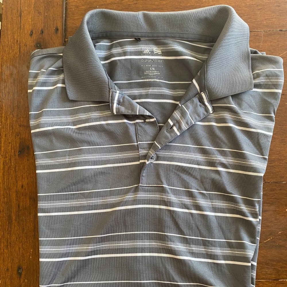 SOLD Adidas Golf Shirt Men's Sz Lg